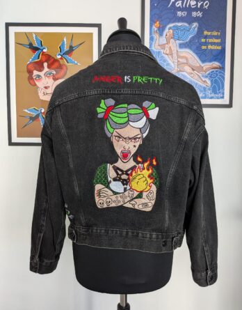 La Veste Tatouée broderie personnalisée rennes