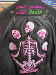 La Veste Tatouée broderie personnalisée rennes