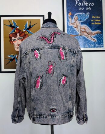 La Veste Tatouée Broderie personnalisée Rennes